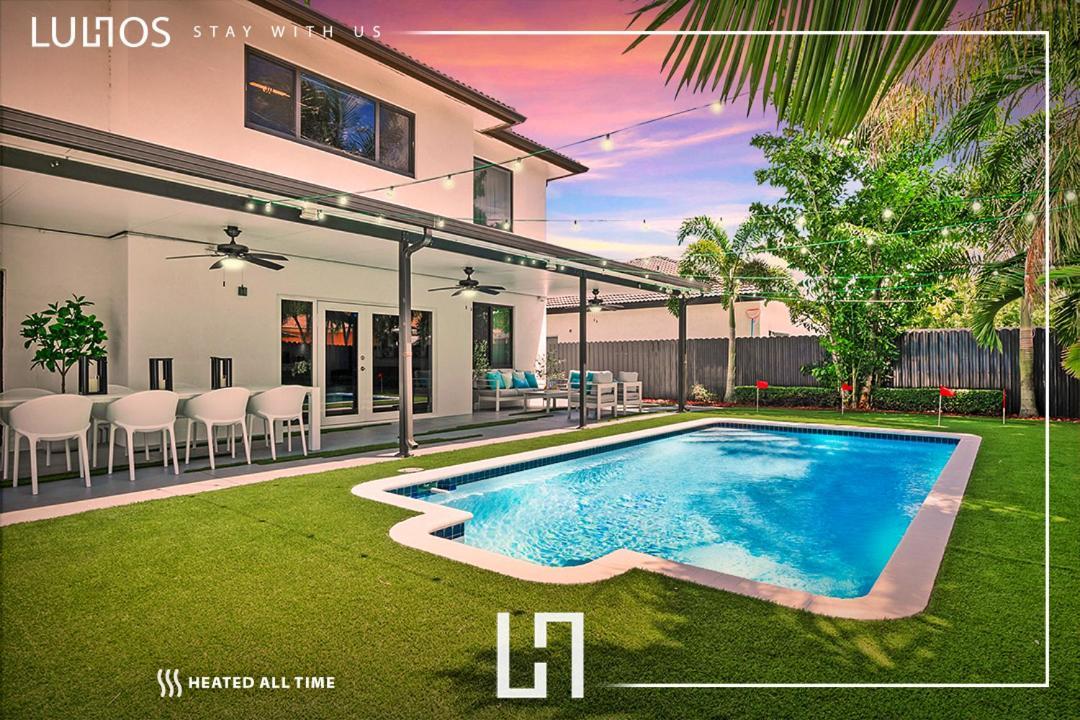 Luxury Beach Oasis - Heated Pool, Game Extravaganza L44 Miami Extérieur photo